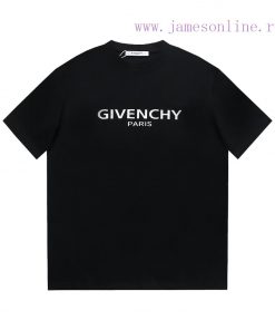 Givenchy/GivenchyLogo Letter Print Versatile Simple Short Sleeved T-shirt For Both Men And Wome 734v0yw9