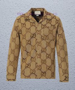 Top Differentiated CurrencyStyle Gucci Full Print Jacquard Canvas JacketColor Picture ColorSize ppbzapru