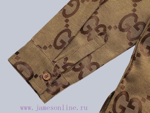 Top Differentiated CurrencyStyle Gucci Full Print Jacquard Canvas JacketColor Picture ColorSize ppbzapru - Image 9