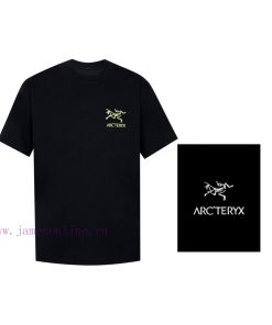 [Ayc Teryx Archaeopteryx]2024 FW Short Sleeved T-shirt With Bird Letter Logo Front And Back Str nywnwbb7