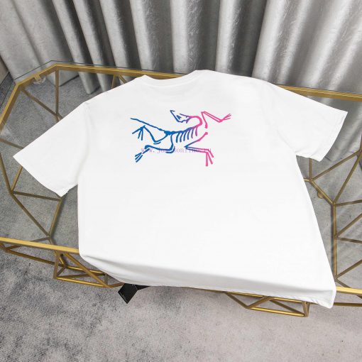 [Ayc Teryx Archaeopteryx]2024 FW Short Sleeved T-shirt With Bird Letter Logo Gradient Print Hig 84epok01 - Image 3