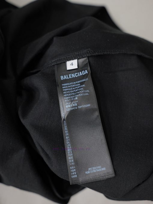 BALENC $AGA Paris 01 Blue Ball Embroidered Printed CottonRound Neck T-shirtUnisex Loose FitColo x4oc6xe4 - Image 10