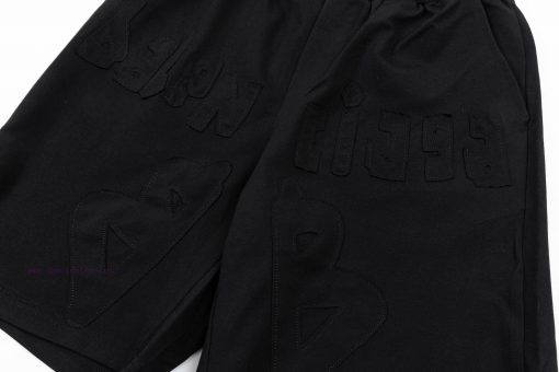 ️2025 Parisian Maison's New Knitted Shorts Made Of Custom Fabric And Knitted With A Paris Lette l5hoyutb - Image 4