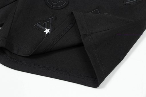 ️2025 LV New Knitted Shorts Customized Fabric Embroidered Logo Pattern With Knitted Craftsmansh ca9sn5k0 - Image 7