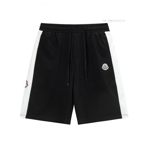 ️2025 MONCLER New Knitted Shorts With Customized Fabric Embroidered Logo Pattern Tight And Ster lrzyhh1y - Image 2