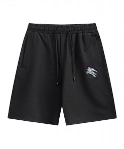 ️2025 Burberry New Knitted Shorts Customized Fabric Embroidered Logo Pattern With Knitted Craft 35968qa5