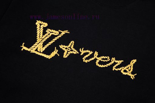 LOUIS VUITTON 2025 New Fashion Show Pattern: Hemp Rope Embroidered Short Sleeves At The Front A 78x70fbq - Image 5