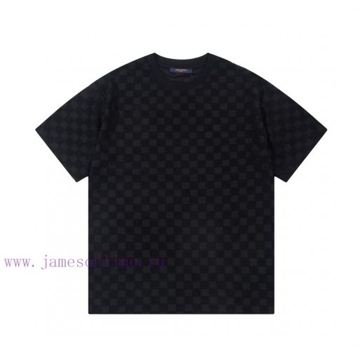 Louis Vuitton/Louis Vuitton Jacquard Towel T-shirt SetKnitted Jacquard Short Sleeved Custom Fab 0bz0gnm7