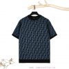 Fendi Jacquard Half Sleeve Knitted Sweater 14 Needles Double Sided Jacquard Loop Embedding Proc kgv8bpq0