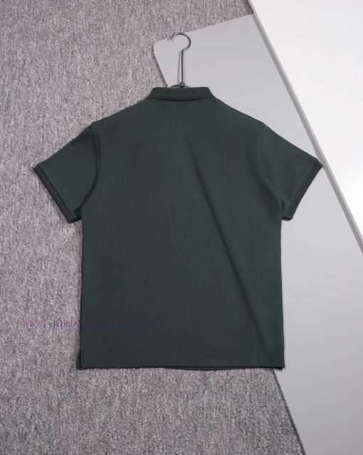 PRADA PRADAChest Triangle Letter Polo ShirtOriginal Fabric Official Same StyleCustomized Same C d58si4ff - Image 3