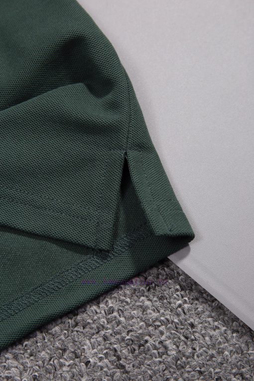 PRADA PRADAChest Triangle Letter Polo ShirtOriginal Fabric Official Same StyleCustomized Same C d58si4ff - Image 8