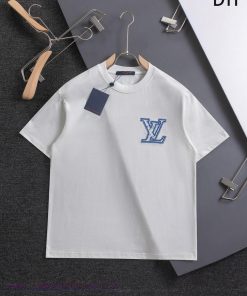 Louis Vuitton Micro Width S-Xl25SS LV New Product Fashion Show Chest 3D Letter 🪡 Embroidered Lo lmqax1qk