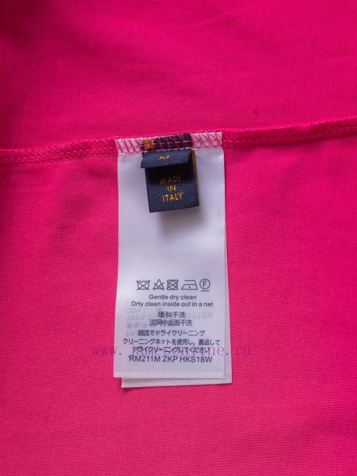 Louis Vuitton Micro Width S-Xl25SS LV New Product Fashion Show Chest 3D Plain Embroidered Alpha yebrnjxp - Image 15