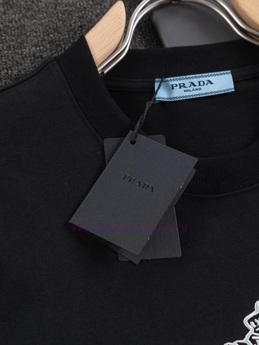 PRADA Micro Wide Edition S-XlThe 25ss New Product Features A Round Three-dimensional Embroidere lailw1ag - Image 12