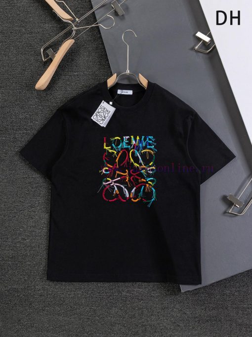 LOEWE Micro Wide Edition S-Xl25ss Latest And Top Of The Line Multi-color Graffiti Fringe Series cfdnez46 - Image 2