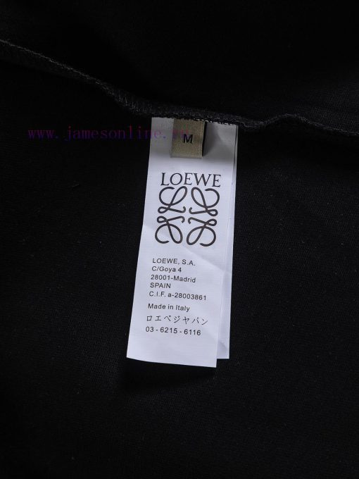 LOEWE Micro Wide Edition S-Xl25ss Latest And Top Of The Line Letter Floral Three-dimensional Em 4wmhzqe0 - Image 12