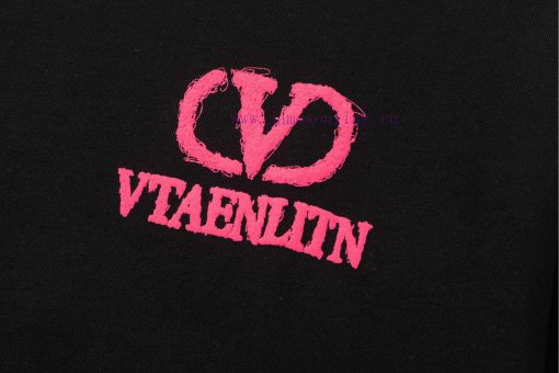 VALENTNO Pink Letter PrintLogo Classic Logo PrintingExquisite Upgrade Inspired By Retro 80sOrig 8ru48557 - Image 7