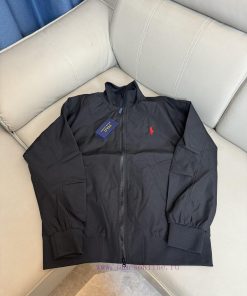 Ralph Lauren Men's Fashion Old Money Style Old Cadre Standing Collar Work Clothes Harrington Ja m5qe8y0o