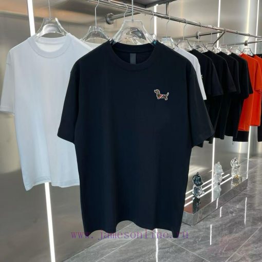T B2025 Early Spring New Short Sleeved Chest Handmade Custom LogoHandmade Gold Thread Hem With biub5slj