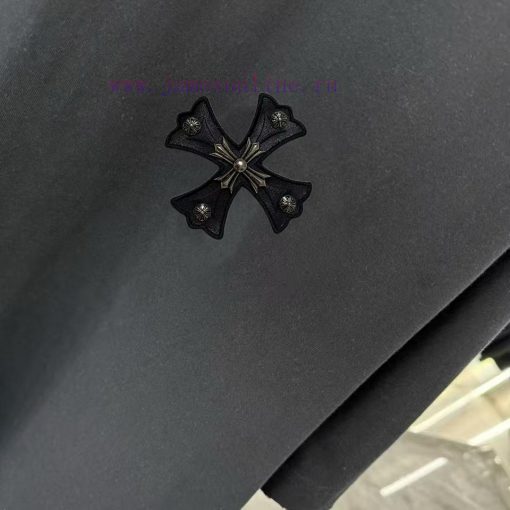 Chrome Hearts2025 Early Spring New Short Sleeved Chest Handmade Custom LogoHandmade Gold Thread idnsbeb9 - Image 7