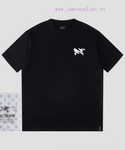 The Archaeopteryx Arc'tery Style 741-1 Back Nine Grid Printed Logo Short Sleeved T-shirt Is Mad dy8y292x