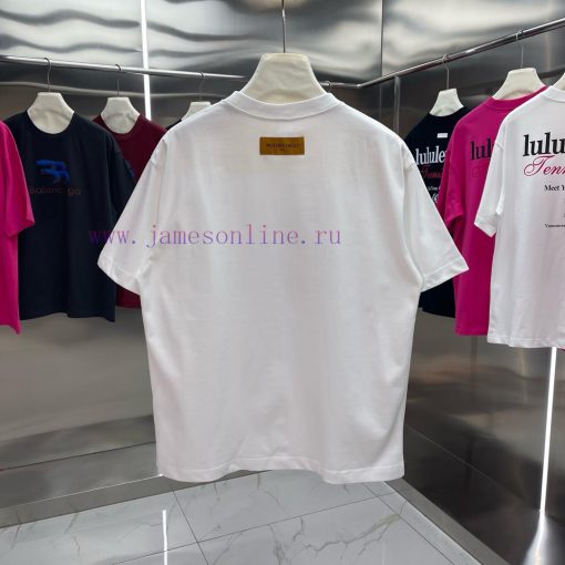 25ss Early Spring LV Louis Vuitton Classic Collection-Printed Short Sleeved T-shirt For Celebri awmzd8ej - Image 9