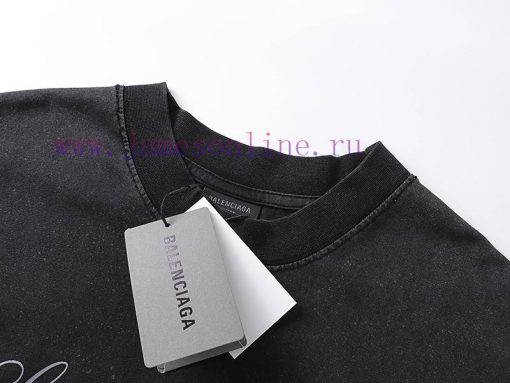 Top TierDetail Drawing Of 3208 Bulk GoodsParis 25SS Tower Paris Printed Laundry Short SleevesBa blbqjzgo - Image 4