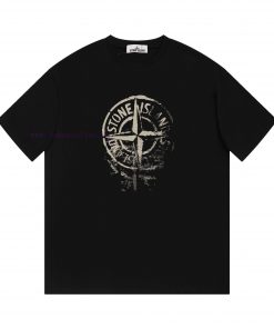 Stone Island Short Sleeved Shirt-Using Double Yarn Pure Cotton 280g The Fabric Color Is Customi tx040phm