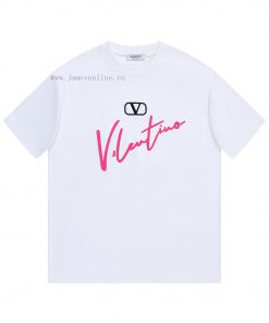️VALENTINO ValentinoNew Three-dimensional Thick Plate Printed Short Sleeved T-shirt ®*Customize 1bgozgj8