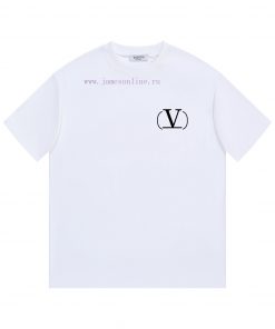 ️VALENTINO ValentinoNew Printed Short Sleeved T-shirt ®*Customized 280g All Cotton Fabric Soft phpkgyu5