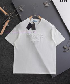 PRADA Triangle Logo Slightly Wide Version S-Xl25ss Spring/Summer Hot Selling New Chest Hollow L 6eo19vae