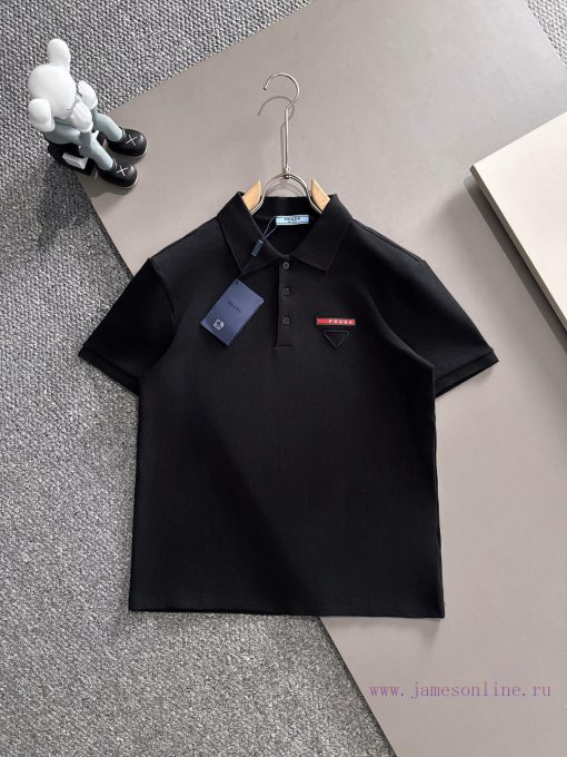 PRADA*2 ꯭ 0 ꯭ 2 ꯭ 5 Spring/Summer Collection Newly Released ️primary ⌚ ️ The Prada Polo Shirt I ltcdwurp
