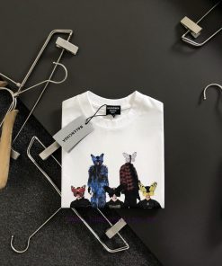 BALENCIAGA/Balenciaga 25ss Summer New Round Neck Short Sleeved T-shirt Made Of 270g Heavy-duty sfn9b33u