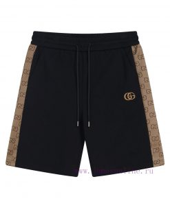 Gucci Gucci2024SS New Knitted Shorts Customized Fabric Jacquard Knitting Technology Embroidered 2nt5g7hw