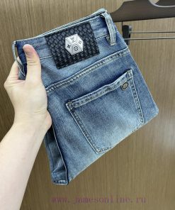 LV High-end Customized 25ss Spring And Summer New Men's Small Straight Leg Original Single Deni 29ag8l9r