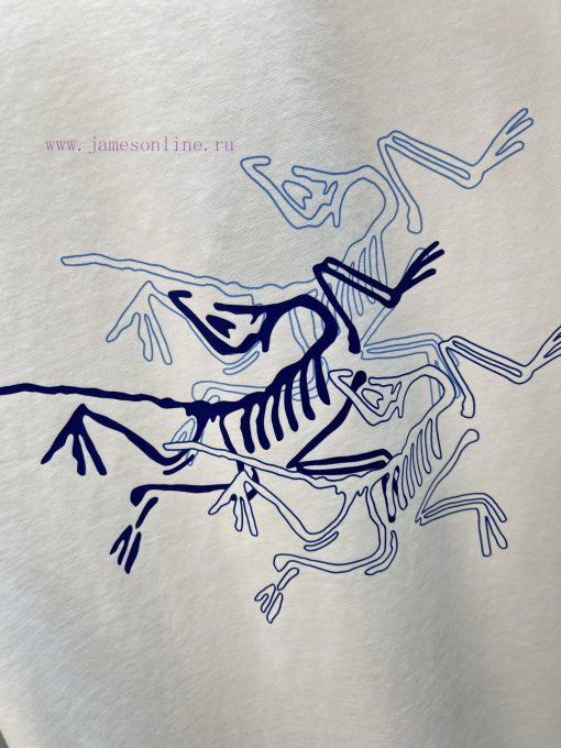 Arc/Archaeopteryx 2025 Trendy Brand Couple's Style Classic Logo Printed Round Neck T-shirt Spri j3e6xfp0 - Image 4