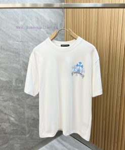 Ch/Kroxin 2025 Trendy Brand Couple's Style Classic Logo Printed Round Neck T-shirt Spring And S 5x7z2n0w