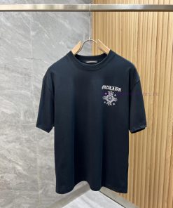 Ch/Kroxin 2025 Trendy Brand Couple's Style Classic Logo Printed Round Neck T-shirt Spring And S ch04dr21