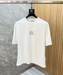 Loewe/Loewe 2025 Trendy Brand Couple's Style Classic Logo Printed Round Neck T-shirt Spring And lbojnc6k