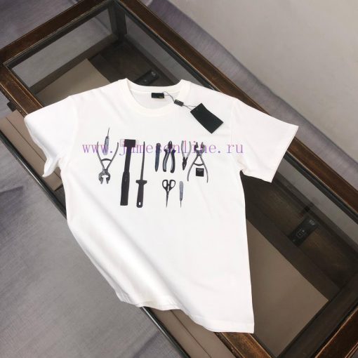FENDI 2025 Short Sleeved T-shirt An Absolute Top Selling Item With Exquisite Three-dimensional manmbb0r - Image 2