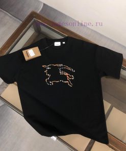 Burberry 2025SS Spring/Summer Round Neck Fashion Short Sleeve T-shirt Synchronized With The Off yk7lo03d