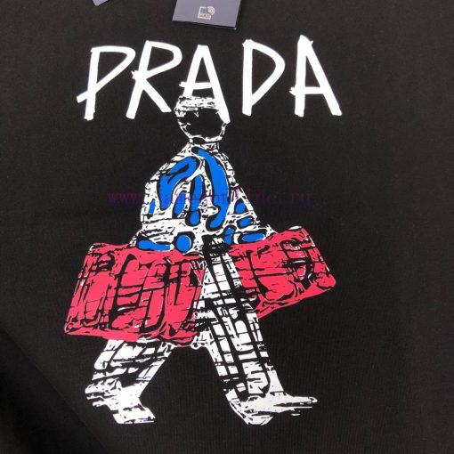PRADA PRADA2025ss Traveler Element Triangle T-shirtFriends Who Are Tired Of Classic Styles Come yygal0lv - Image 6