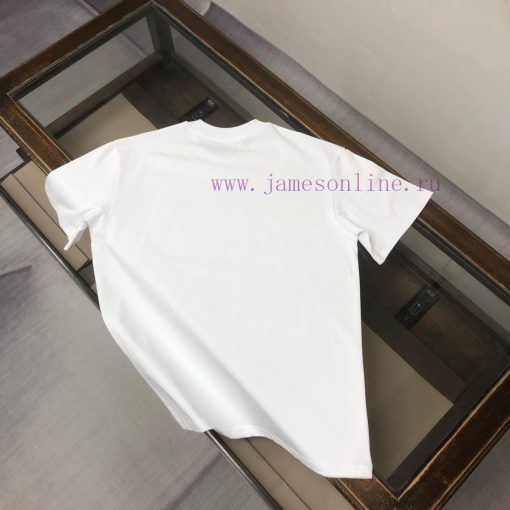 GUCCI 25SS Summer New Round Neck Short Sleeve T-shirt 270g Heavy Duty High End Pure Cotton Fabr yfkqmffu - Image 9