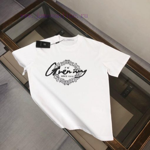 GVC Givenchy 2025 Spring/Summer Short Sleeved T-shirt Customized With Exclusive Pure Cotton Fab 7o0g23lf - Image 2