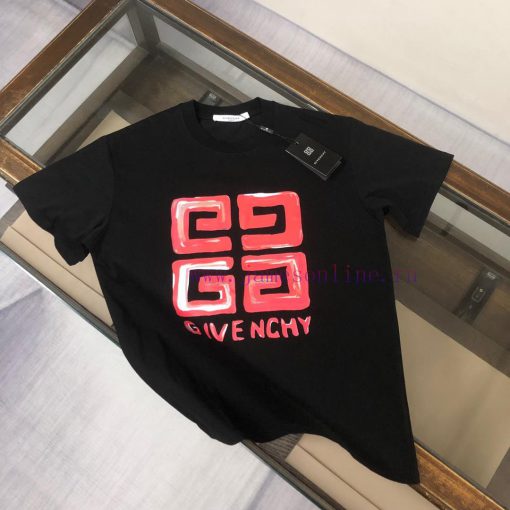 GIVENCHY's New Summer Round Neck Short Sleeved T-shirt Made Of 270g Heavyweight High-end Pure C jcinh38c - Image 2
