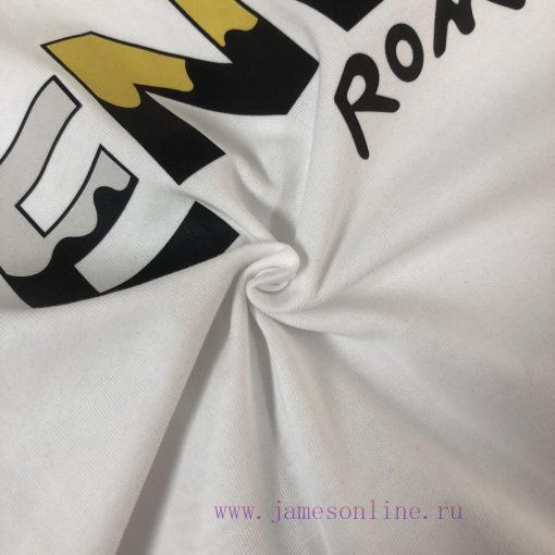 FENDI's New Summer Round Neck Short Sleeved T-shirt Weighs 270 Grams And Is Made Of High-end Pu dgkr4o1p - Image 7