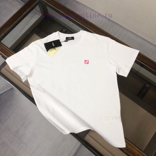 FENDI's New Summer Round Neck Short Sleeved T-shirt Weighs 270 Grams And Is Made Of High-end Pu bcmehcr1 - Image 2