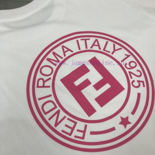 FENDI's New Summer Round Neck Short Sleeved T-shirt Weighs 270 Grams And Is Made Of High-end Pu bcmehcr1 - Image 8