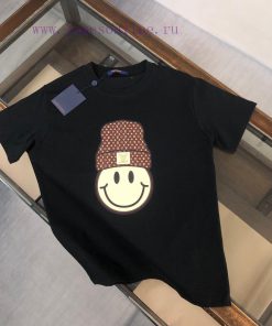 Louis Vuitton/LV Summer New Round Neck Short Sleeve T-shirt 270g Heavy Duty High End Pure Cotto dhnr6rpd