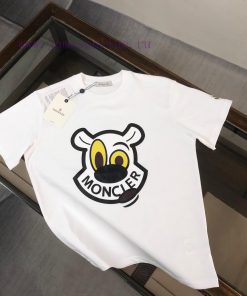 MONCLER Summer New Round Neck Short Sleeved T-shirt With 270g Heavyweight High-end Pure Cotton 852tqdcq